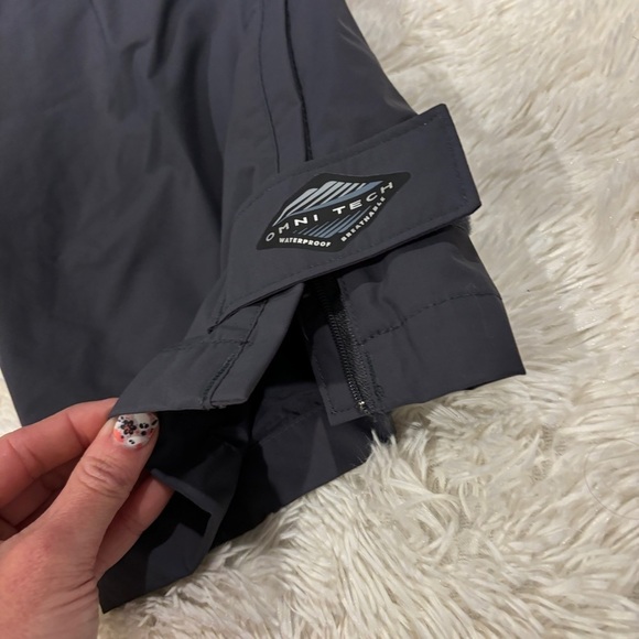 Columbia Omni-tech Vertex Woman’s gray ankle zip mesh lined nylon pants large - Picture 5 of 14